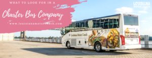 What to look for in a charter bus company