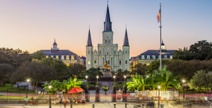 st louis cathedral in new orleans, louisiana