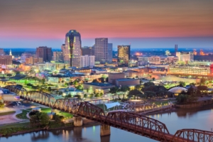 shreveport and bossier skyline